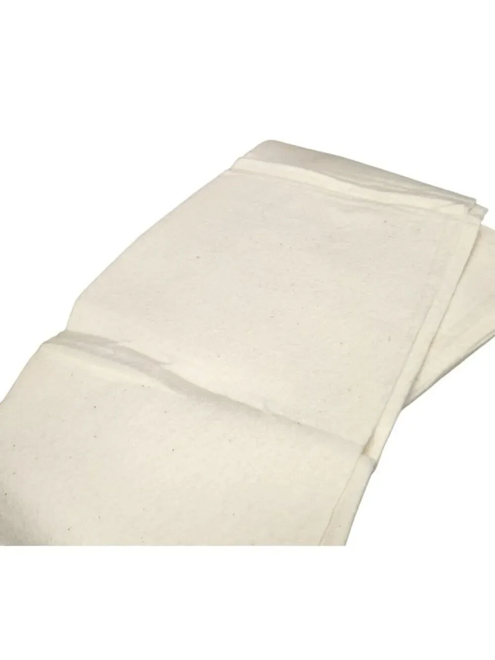 Natural Cotton Batting 36x40, Microwave Safe Quilting Fabric for Potato Bags, Se